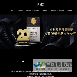 火橙战略咨询-国内领先的战略咨询公司